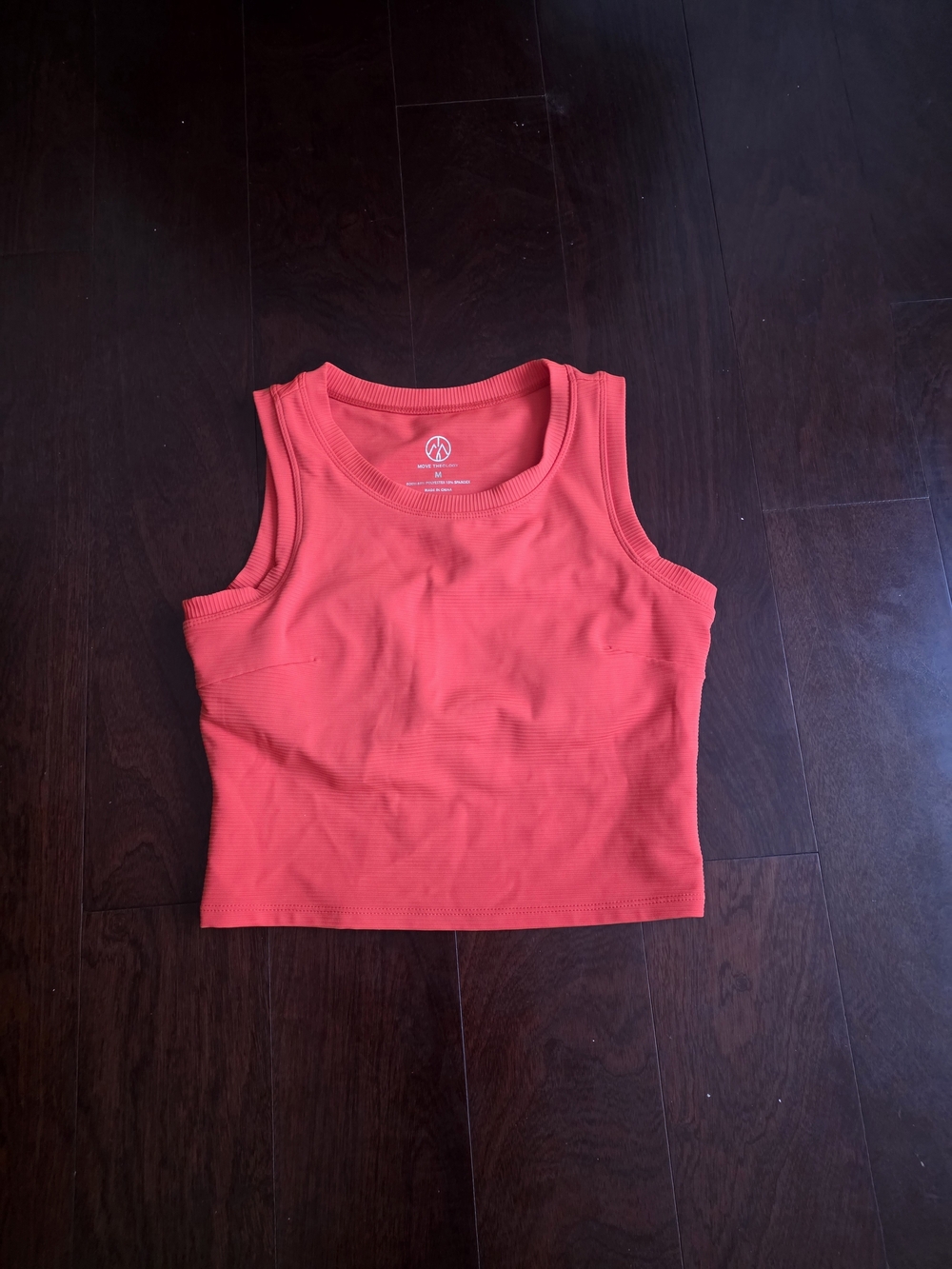 Women’s Coral Crop Tank Top